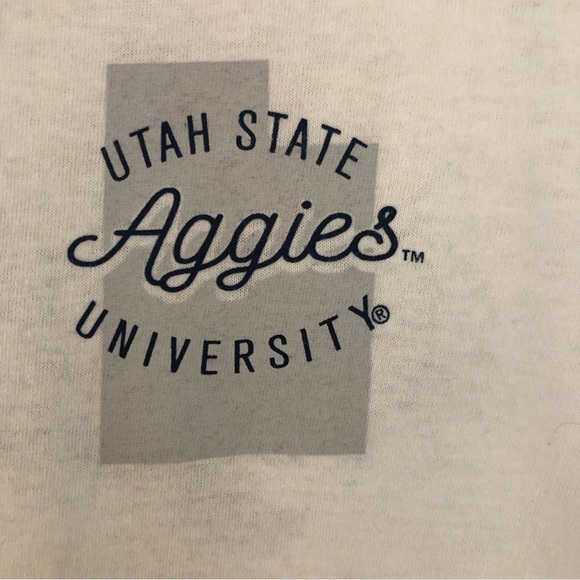 NWT Champion logo Utah State Aggies, white T-Shirt Mens, various Size - Picture 2 of 12